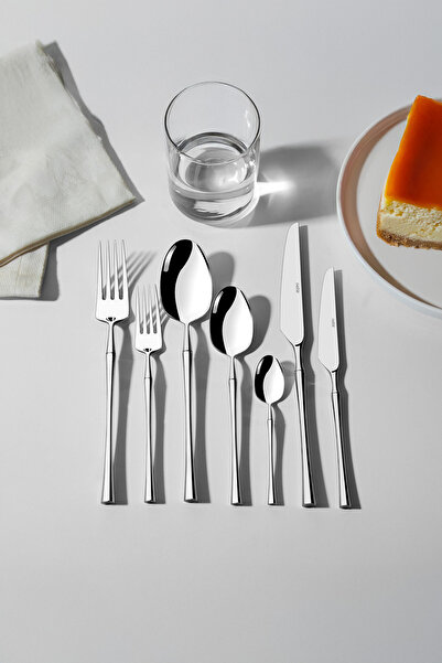 Nehir Marbella Sade 12-Person 89-Piece Boxed Cutlery Set