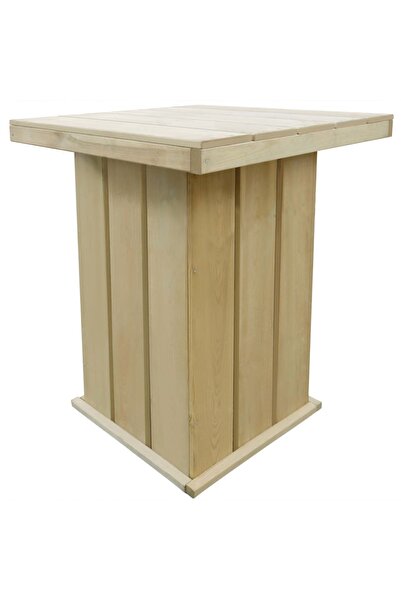 Concept Τραπέζι μπαρ, 75 x 75 x 110 εκ., επεξεργασμένο ξύλο πεύκου