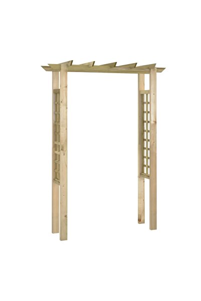 Concept Πέργκολα/Τριαντάφυλλο, 150 x 50 x 200 εκ., επεξεργασμένο ξύλο