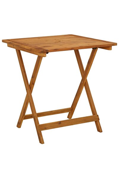 Concept Πτυσσόμενο τραπέζι κήπου, 70 x 70 x 75 cm, από μασίφ ξύλο ακακίας
