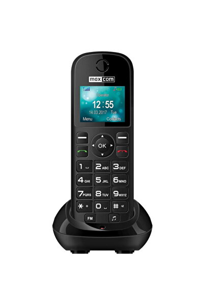 MAXCOM Mobile phone Comfort MM35D SE, Black