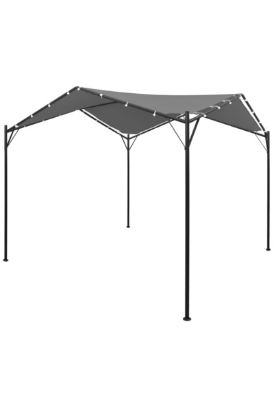 Concept Pavilion, antracit, 4 x 4 m