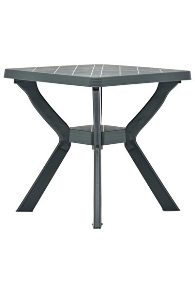 Concept Τραπέζι μπιστρό, πράσινο, 70x70x72 εκ., πλαστικό