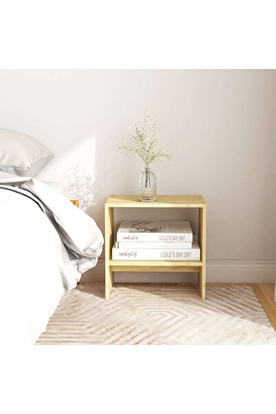 Concept Noptiere, 2 buc., 40x30,5x40 cm, lemn masiv de pin