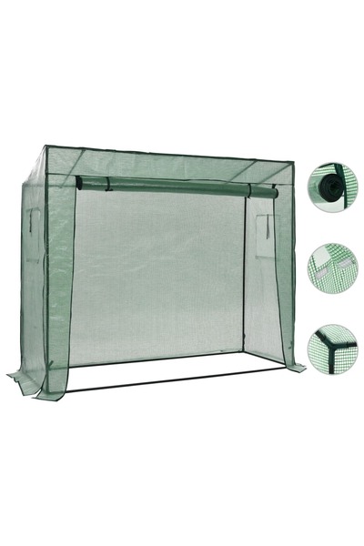 Concept Θερμοκήπιο με εντοιχισμό, 200 x 80 x 173 εκ.