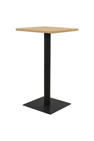 Concept Masă de bistro, culoarea stejarului, 70x70x107 cm