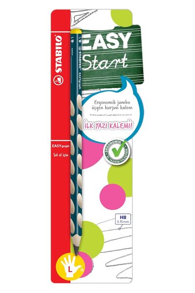 Stabilo EASYgraph Ergonomik Kurşun Kalem - Sol El