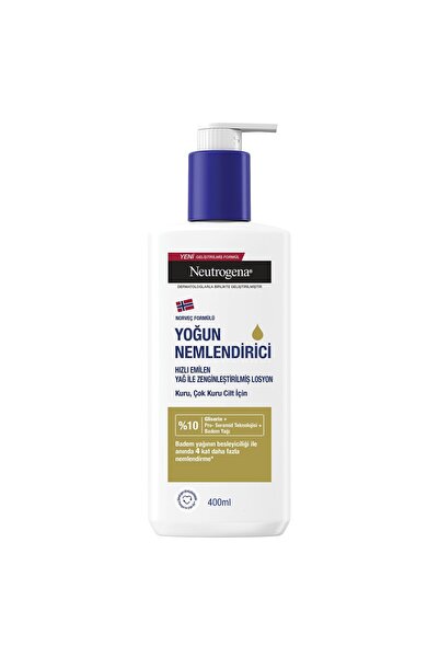 Neutrogena Yağ İle Zenginleştirilmiş Vücut Losyonu 400 ml — Badem yağı ile ze...