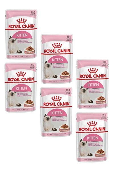 Royal Canin Kitten Soslu Yaş Maması 85 Gr X 6 Adet