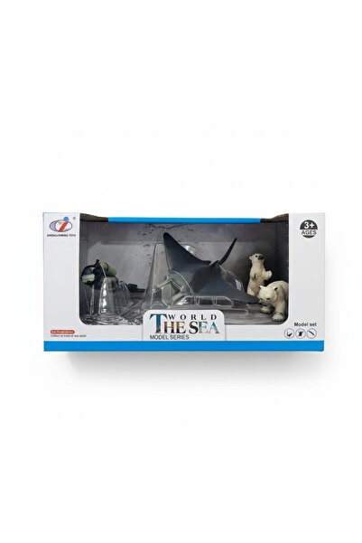 TUFY TOYS ARAŞTIRMACI DALGIÇ -VATOZ VE KUTUP HAYVANLARI FİGÜR SETİ / MODEL HA...