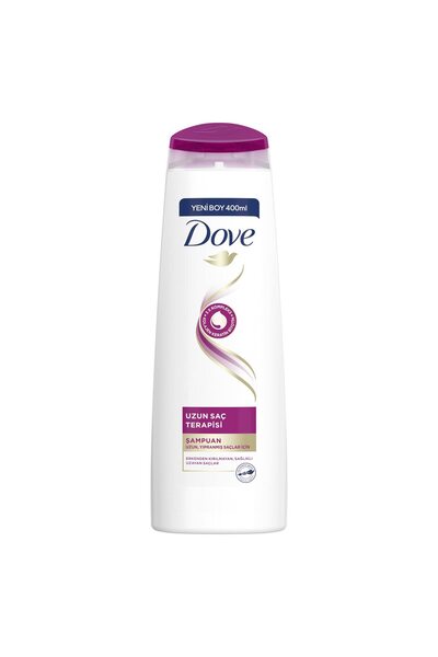 Dove Ultra Care Saç Bakım Şampuanı Uzun Saç Terapisi Uzun Yıpranmış Saçlar İç...