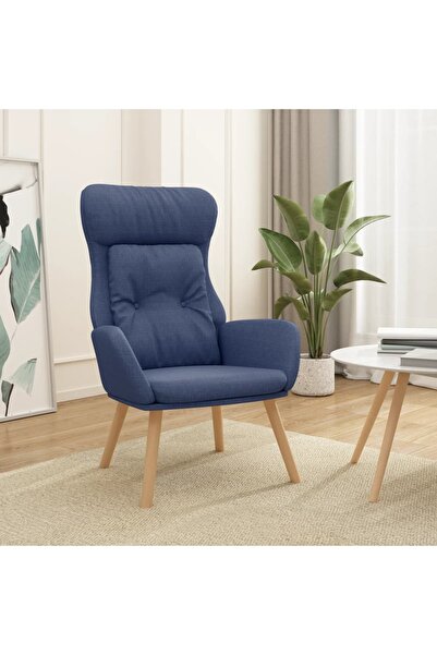 Concept Πολυθρόνα χαλάρωσης, μπλε, ύφασμα