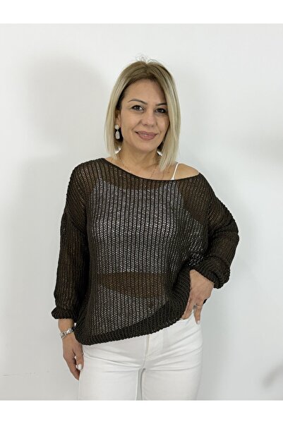 SİSTA MODA Zr 102 Premium Series, Long Sleeve, Mesh Mercerized Blouse