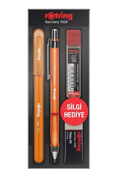 Rotring Visuclick Jel Seti 0,7 mm - Turuncu