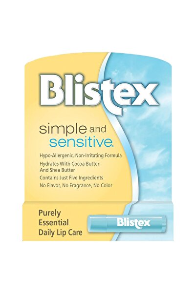 Blistex Sensitive - Hassas Dudaklar İçin Besleyici Nemlendirici Dudak Bakım K...