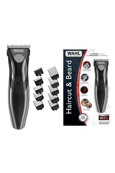 Wahl 9639 – 816 Haircut beard saç ve sakal kesim traş makinesi, pil ve şebeke