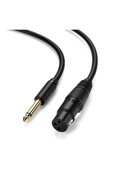 Ugreen 6.5mm Jack to XLR Dişi Mikrofon Ses Bağlantı Kablosu 5 Metre
