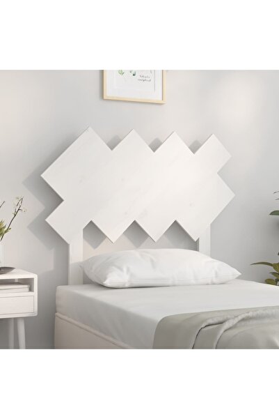 Concept Κομοδίνο, λευκό, 92x3x81 cm, μασίφ ξύλο πεύκου