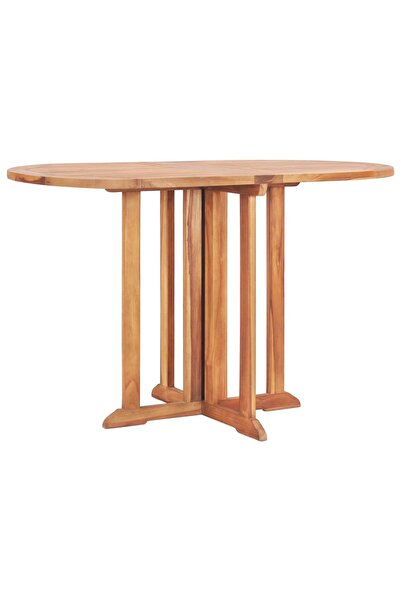 Concept Πτυσσόμενο τραπέζι κήπου, πεταλούδα, 120x70x75 cm, μασίφ ξύλο τικ