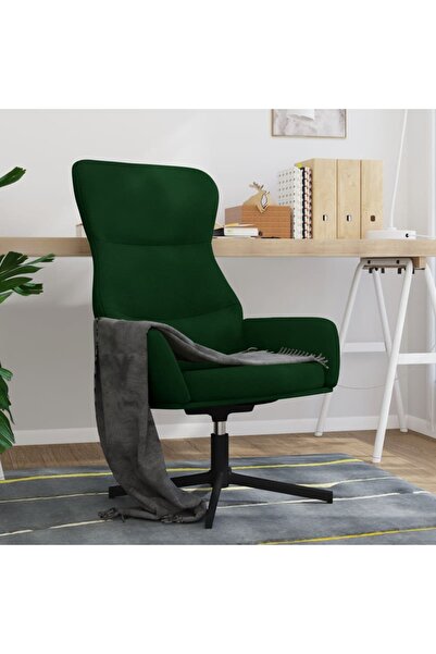 Concept Πολυθρόνα, σκούρο πράσινο, Βελούδο