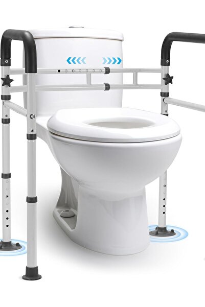 OEM Uchwyt do toalety dla seniora Careboda regulowana rama antypoślizgowa