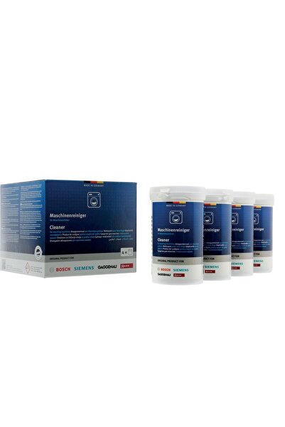 Bosch Çamaşır Makineleri için Temizleyici 4x200 gr