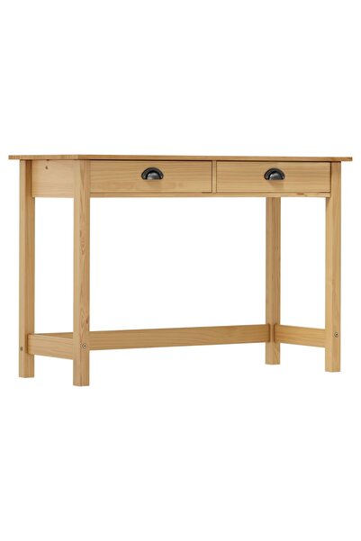 Concept Masă consolă Hill Range cu 2 sertare 110x45x74cm lemn masiv pin