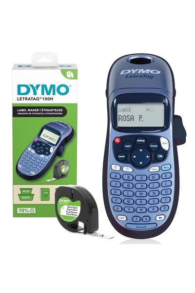 Dymo Letratag Elektronik Etiketleme Makinesi -12 Mm. Letratag Şeritlerle Uyumlu