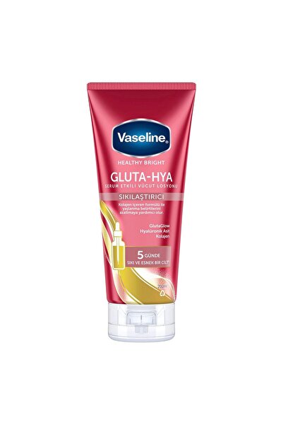 Vaseline Gluta-Hya Serum Etkili Vücut Losyonu, Sıkılaştırıcı, 200 Mililitre