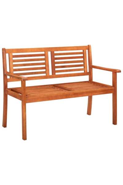 Concept Bancă de grădină cu 2 locuri, 120 cm, lemn masiv de eucalipt