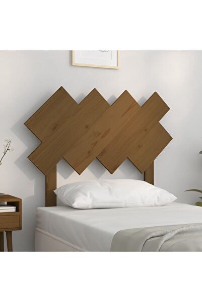 Concept Κομοδίνο, μελί καφέ, 92x3x81 cm, μασίφ ξύλο πεύκου