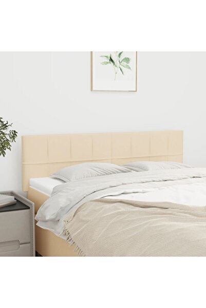 Concept Tăblii de pat, 2 buc., crem, 72x5x78/88 cm, textil