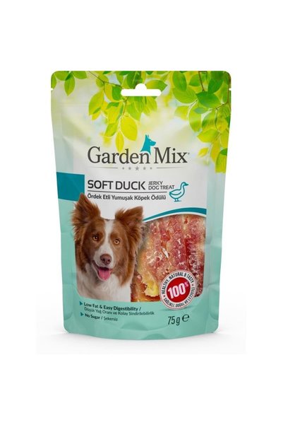 Gardenmix Ördek Etli Yumuşak Köpek Ödülü 75 Gr 75 Gr