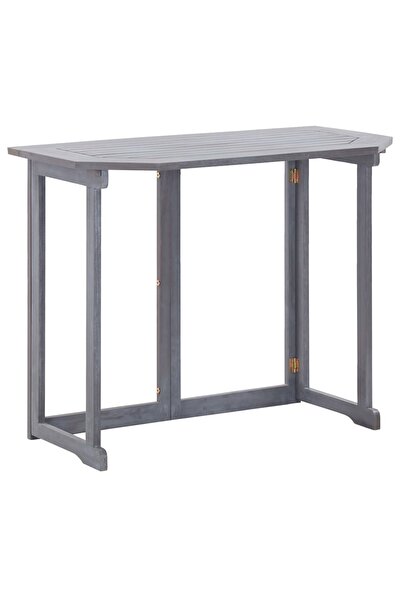 Concept Masă de balcon pliabilă, 90x50x74 cm, lemn masiv de acacia