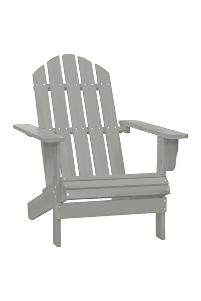 Concept Καρέκλα κήπου, γκρι, ξύλινη