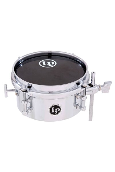 Latin Percussion LP Micro Snare 6" verchromter Stahlkessel, Quick On/Off Teppich Abhebung, LP846-SN,