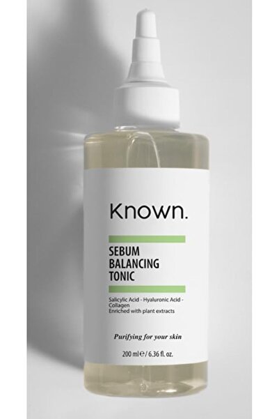 KNOWN. Known Salisilik Asit Içeren Sebum Dengeleyici Tonik 200 ml