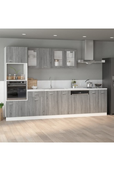 Concept Dulap inferior, gri sonoma, 60x46x81,5 cm, lemn prelucrat