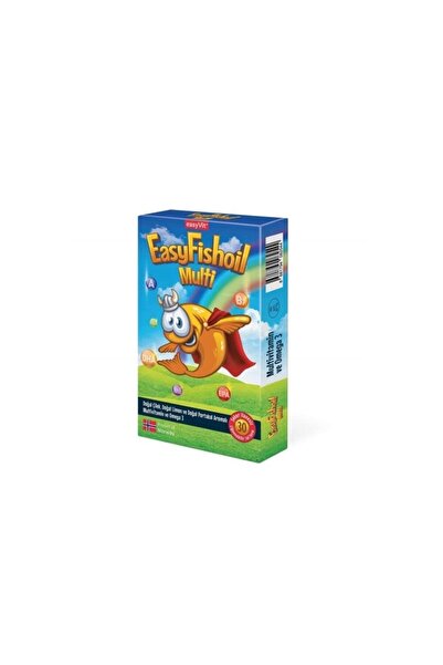 Easy Fishoil EasyFishOil Multi + 3 30 Çiğnenebilir Jel Form