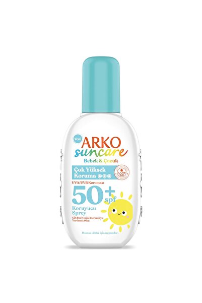 ARKO SUNCARE Sprey Süt Kremi, Spf 50+, 200 Mililitre