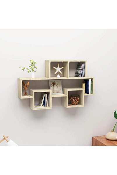 Concept Ράφι τοίχου σε σχήμα αυτοκινήτου από sonoma δρυς 82x15x51cm μοριοσανίδα