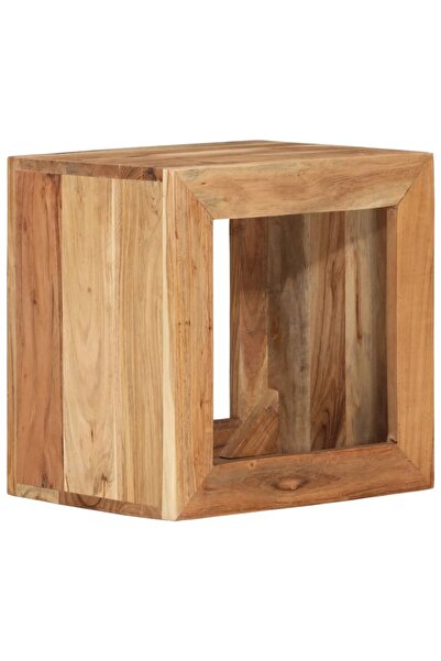 Concept Taburet, 40x30x40 cm, lemn masiv de acacia