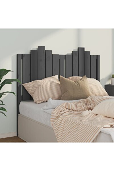 Concept Κομοδίνο, γκρι, 126x4x110 cm, μασίφ ξύλο πεύκου