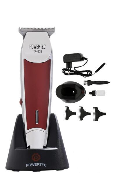 POWERTEC TR-658 Saç,Sakal,Ense,Vücut Tıraş Makinesi