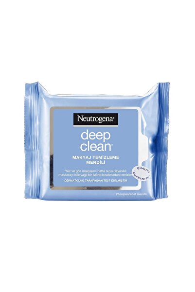 Neutrogena Parfümsüz Makyaj Temizleme Mendilleri Suya Dayanıklı Makyaj İçin B...