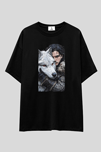 UmbraWear Game of Thrones T-Shirt |   Unisex 100% Cotton Black & White Printe...