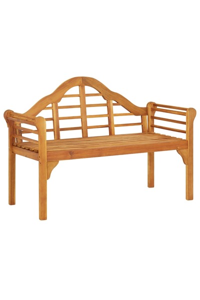 Concept Bancă de grădină, 125 cm, lemn masiv de acacia