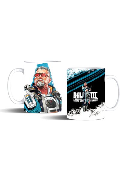 MECKSA Apex Legends Glass Coffee Cup