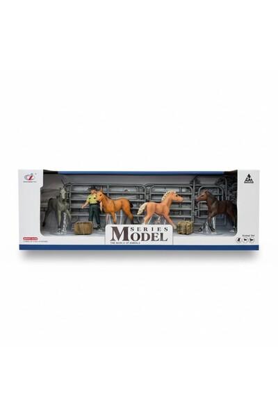 TUFY TOYS BAKICI VE AT FİGÜRLERİ - MODEL HAYVAN OYUNCAK