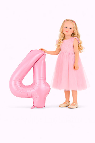 Yusuf Dirik YD Party Supplies Foil Number Balloon 4 Number 76 cm 34 Inch